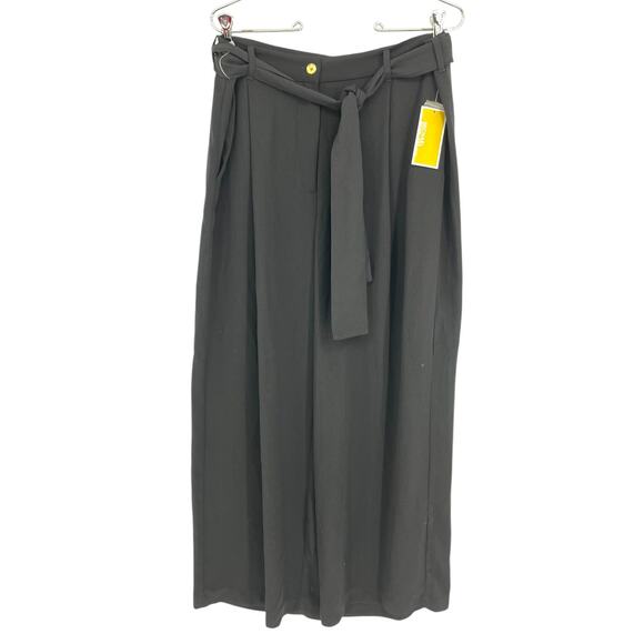 MICHAEL Michael Kors Belted Flare pants black - 14P - Picture 1 of 11